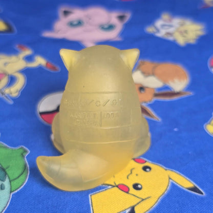 Pokemon Sandshrew Clear Figure Finger Puppet 1996 Nintendo Bandai Vintage USA