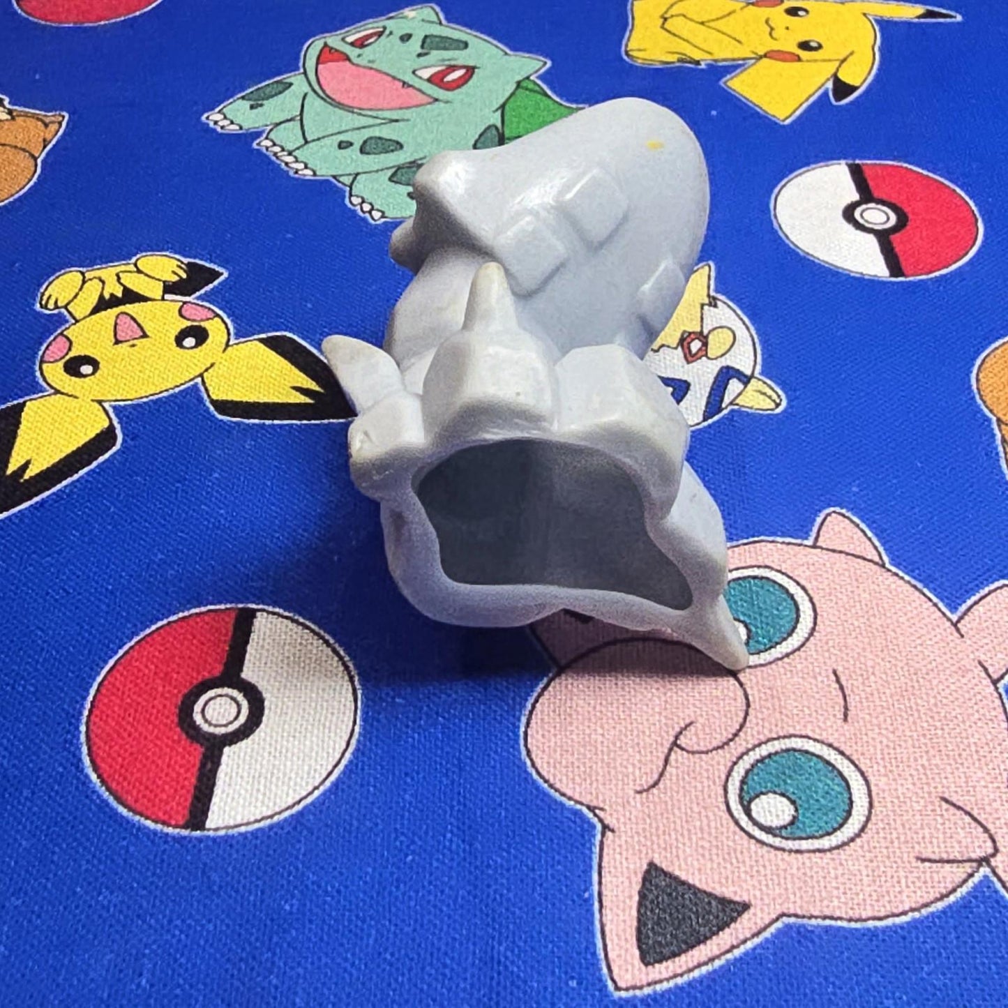 Pokemon Steelix Figure Finger Puppet 2000 Nintendo Bandai PVC Vintage Japan US