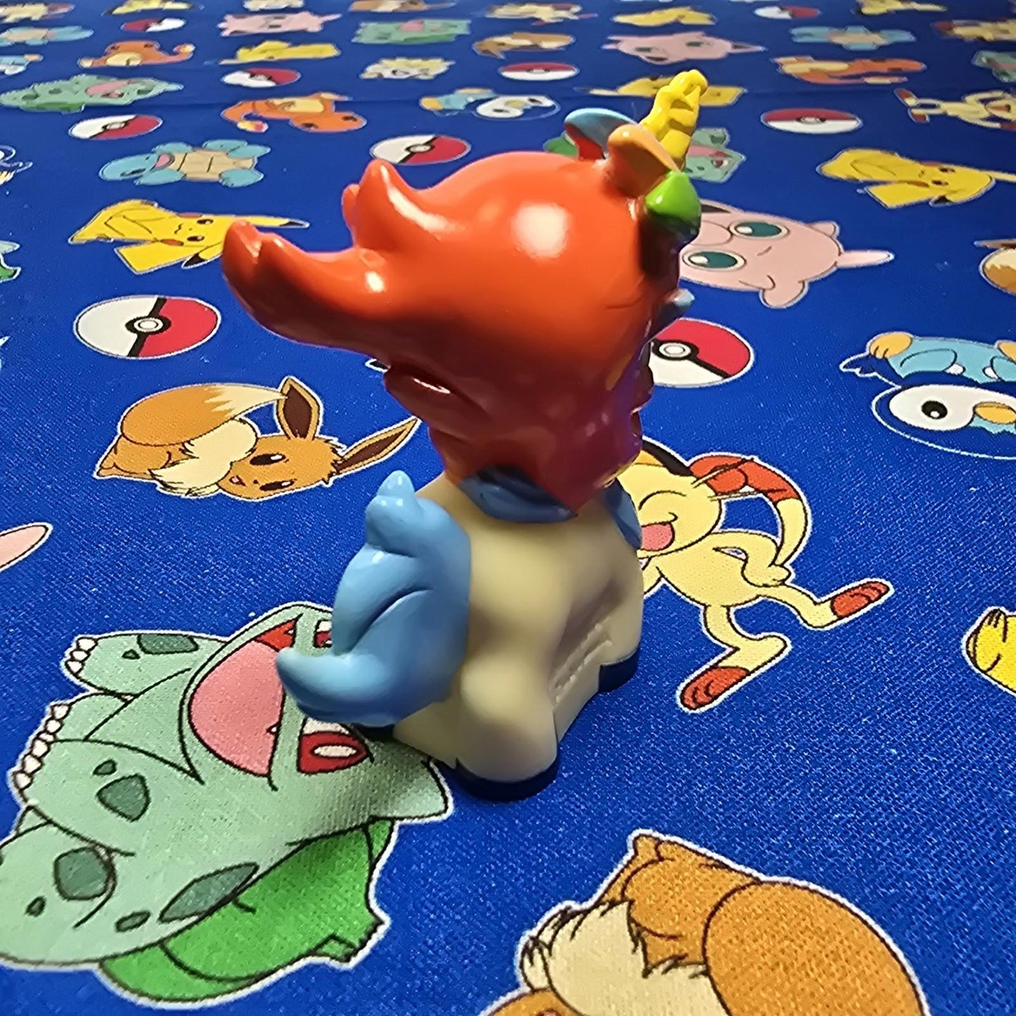 Pokemon Keldeo Figure Finger Puppet 2012 Nintendo Bandai PVC Japan USA Seller