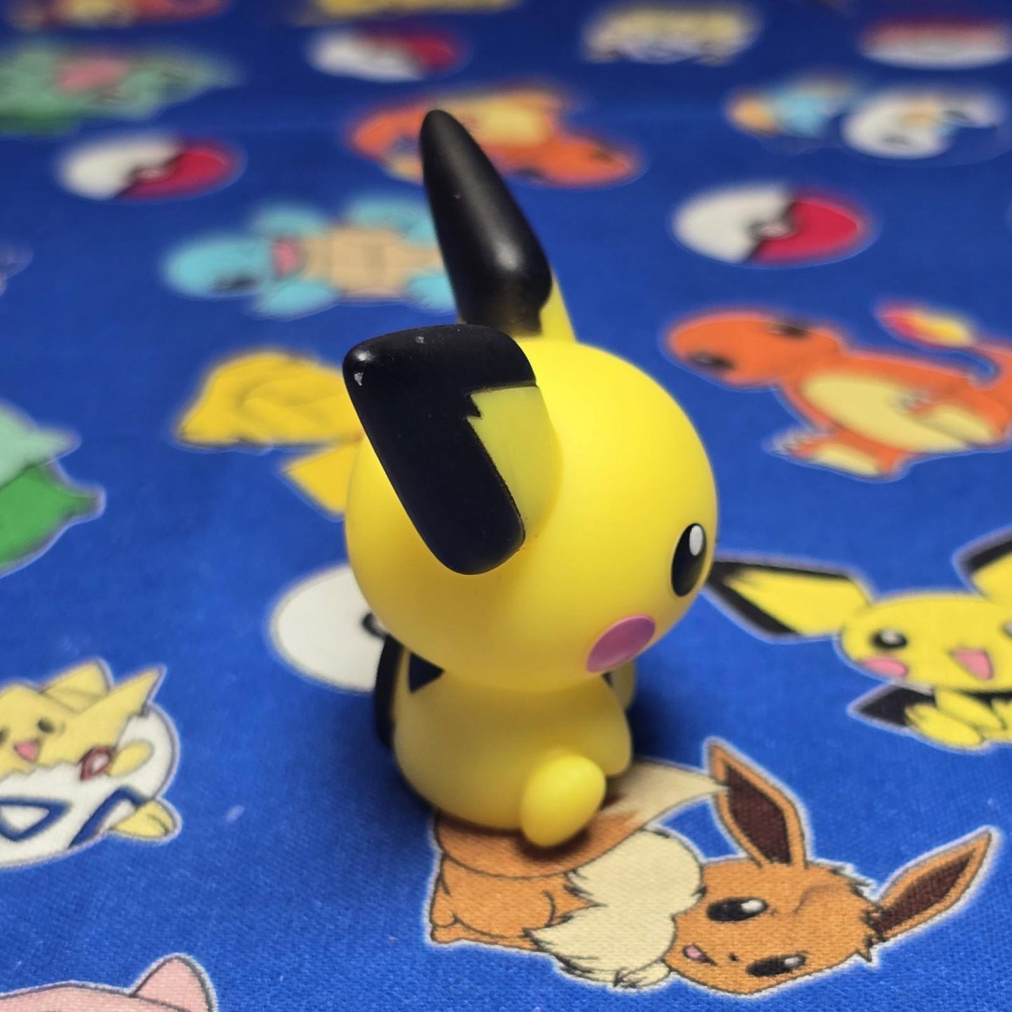 Pokemon Pichu Figure Finger Puppet 2023 PVC Nintendo PVC Bandai Japan USA Seller