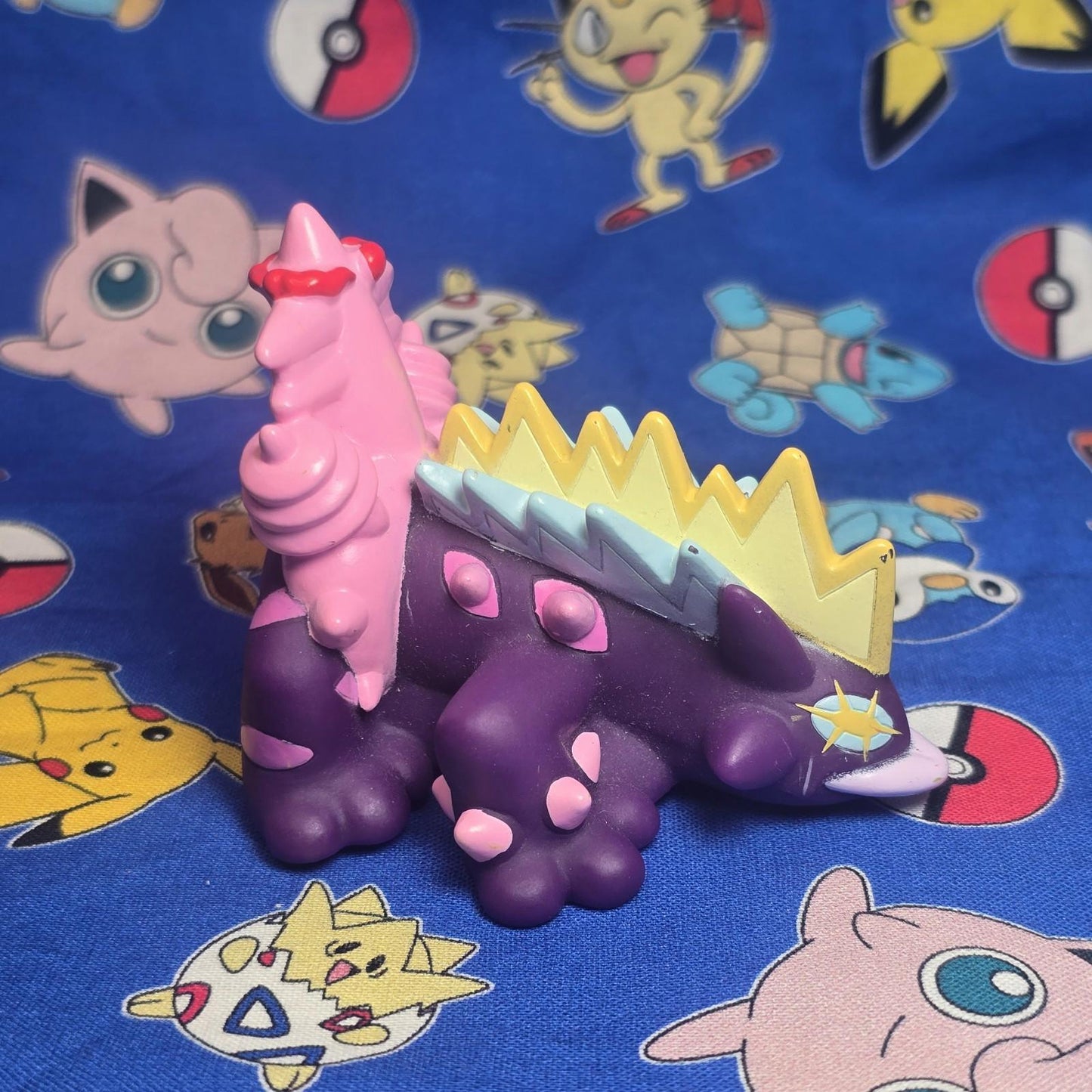 Pokemon Toxtricity Gigantimax Figure Finger Puppet  2020 Nintendo Bandai Japan