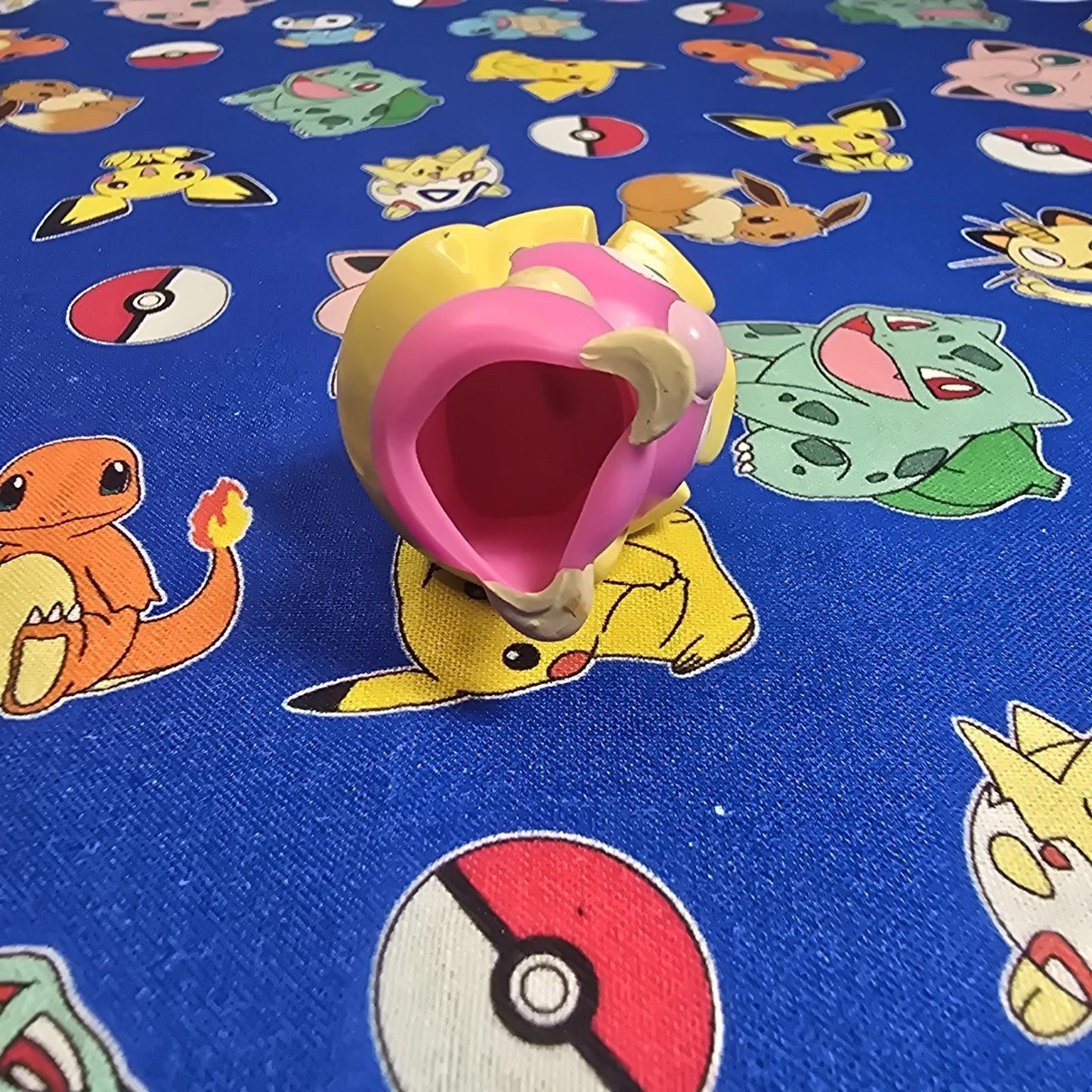 Pokemon Smoochum Figure Finger Puppet 2001 Nintendo Bandai PVC Vintage Japan USA