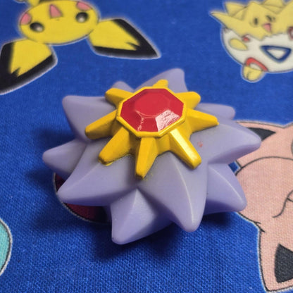 Pokemon Starmie Figure Finger Puppet 2007 Nintendo Bandai PVC Japan USA Seller