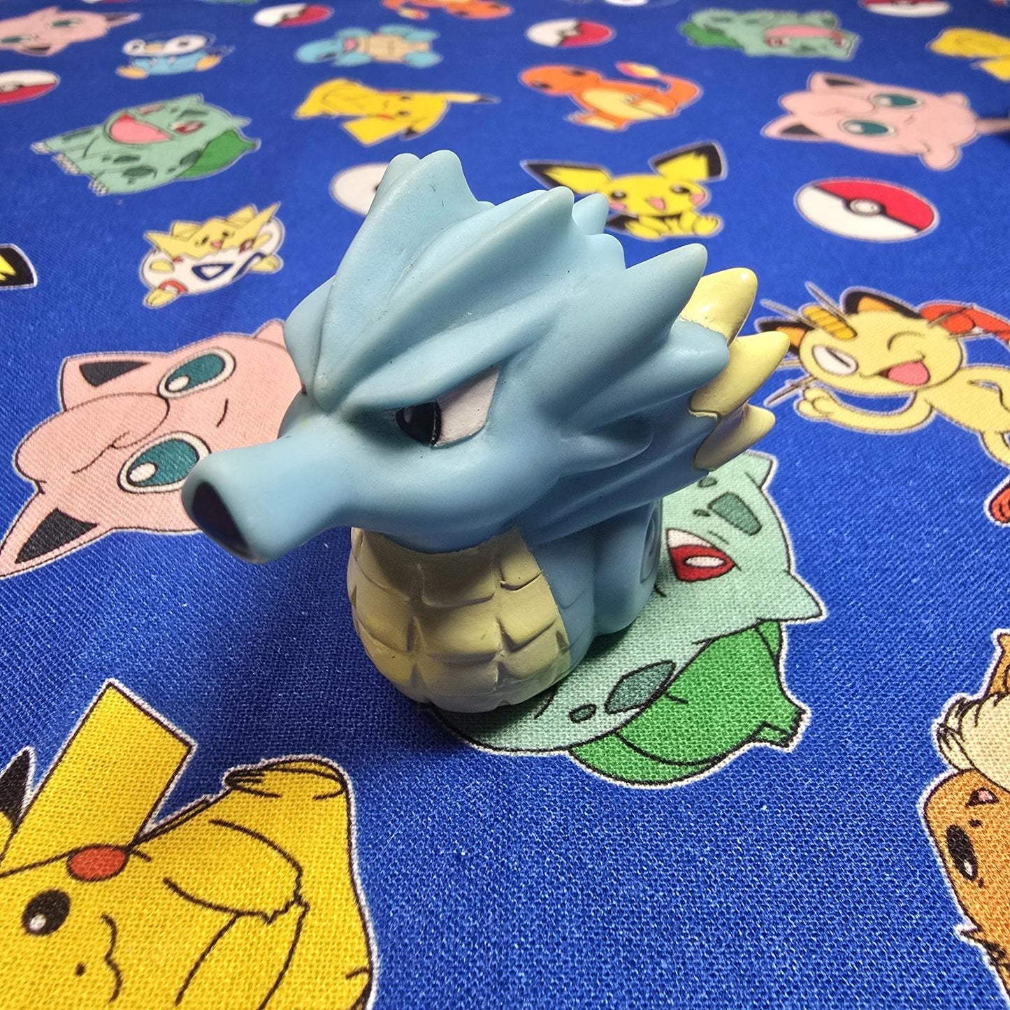 Pokemon Seadra Solid Figure Finger Puppet 1998 Nintendo Bandai Vintage Japan USA