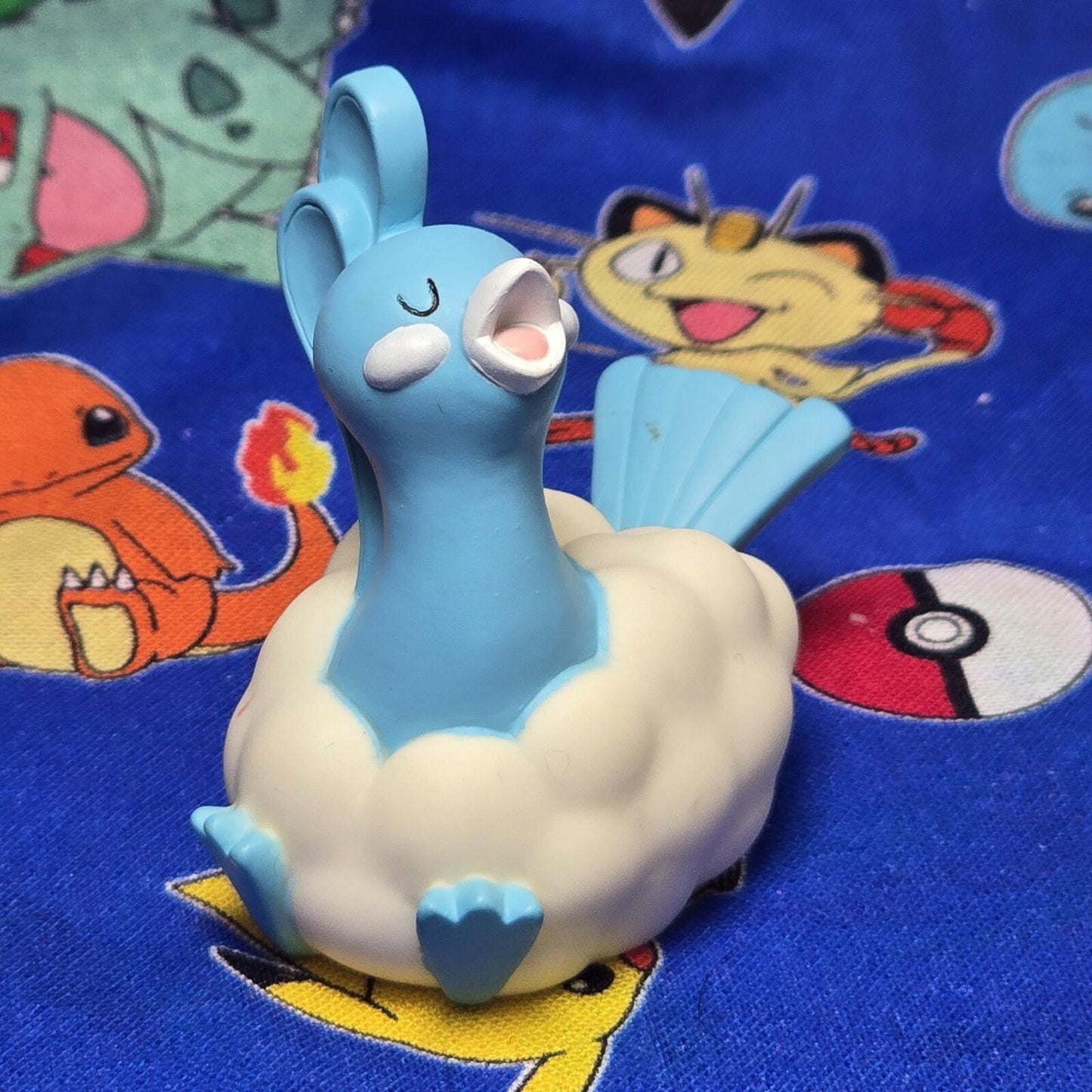 Pokemon Altaria Figure Finger Puppet 2005 Nintendo Bandai Vintage PVC Japan USA