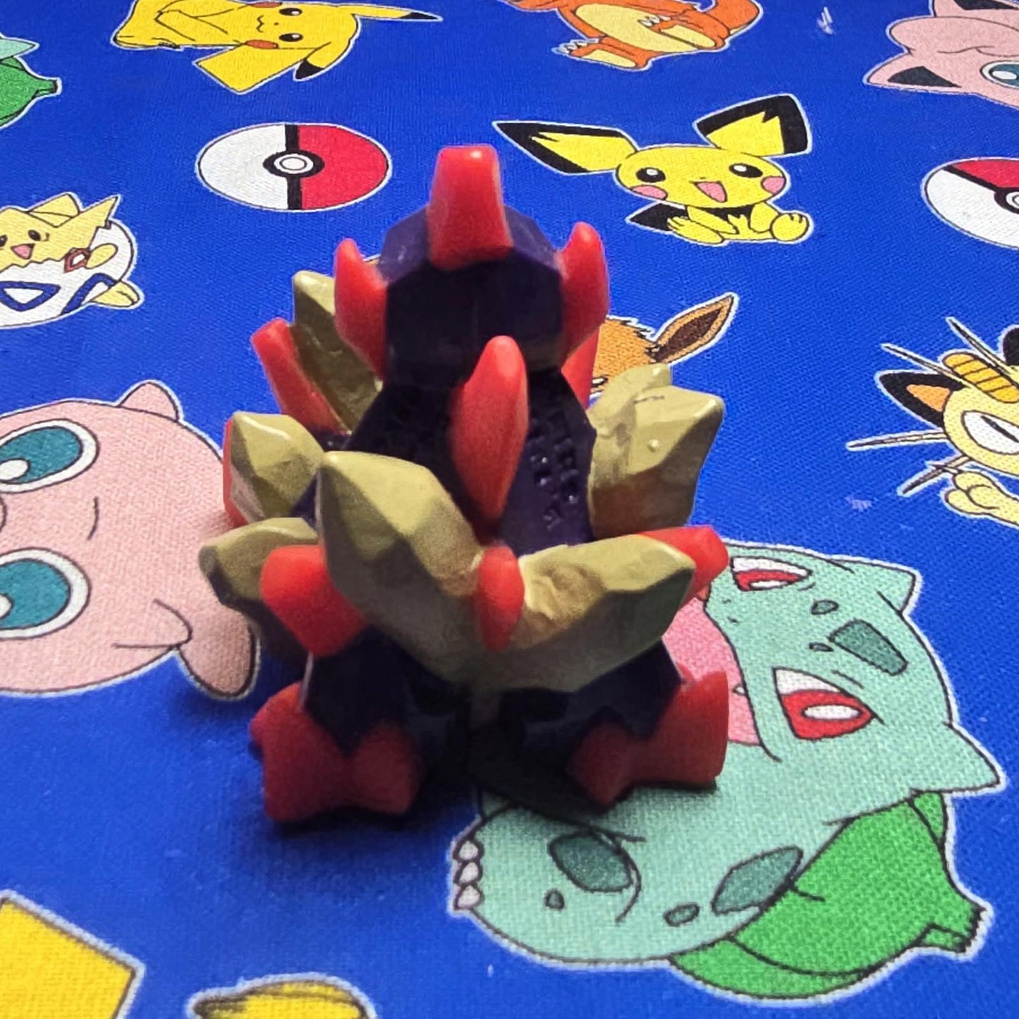 Pokemon Gigalith Figure Finger Puppet 2012 Nintendo Bandai PVC Japan USA Seller