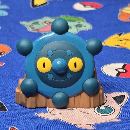 Pokemon Bronzor Figure Finger Puppet 2007 Nintendo Bandai PVC Japan USA Seller