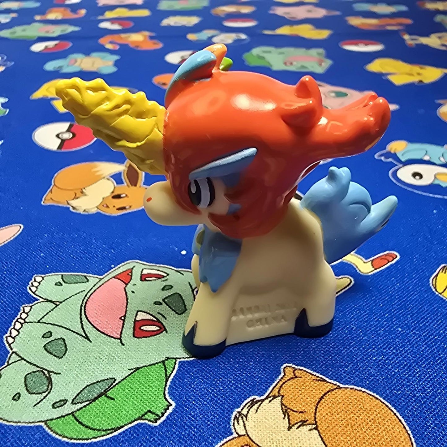 Pokemon Keldeo Figure Finger Puppet 2012 Nintendo Bandai PVC Japan USA Seller