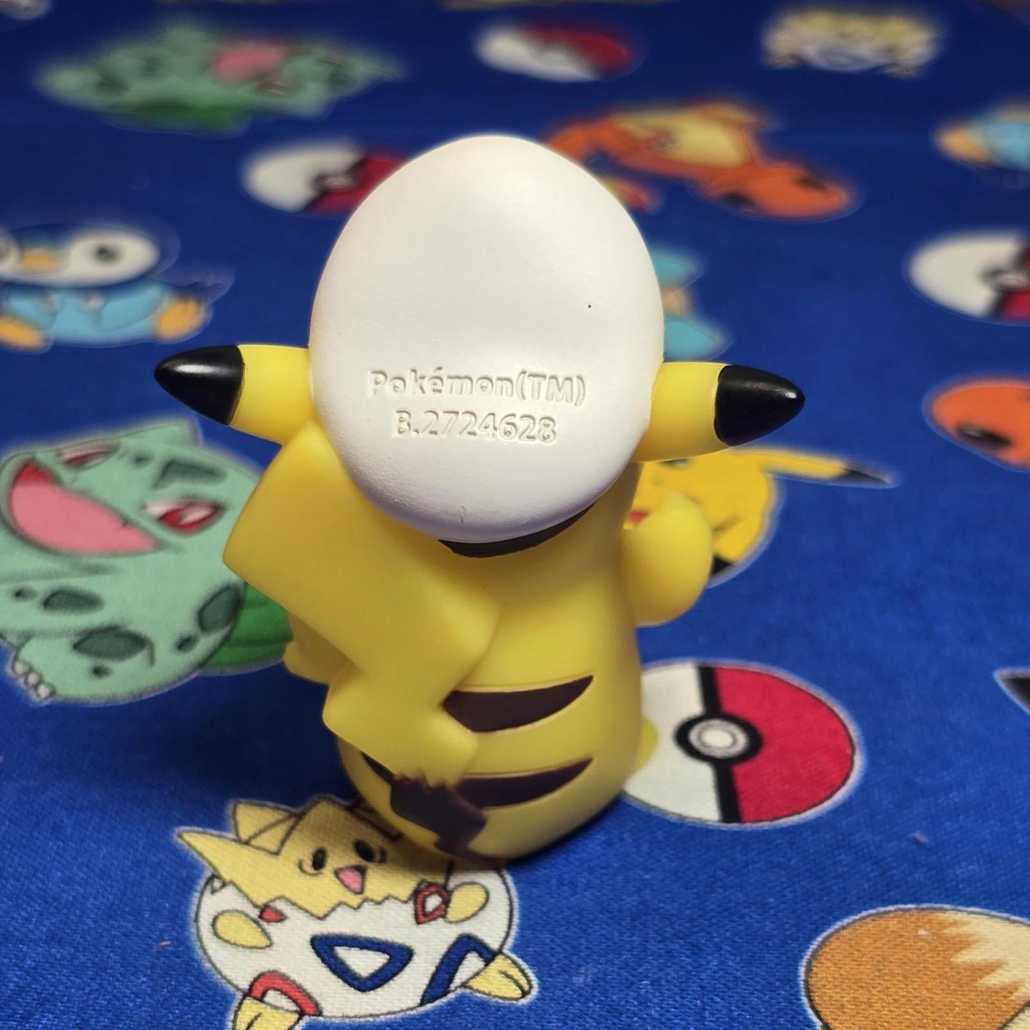 Pokemon Captain Pikachu Figure Finger Puppet 2024 Nintendo Bandai PVC Japan USA