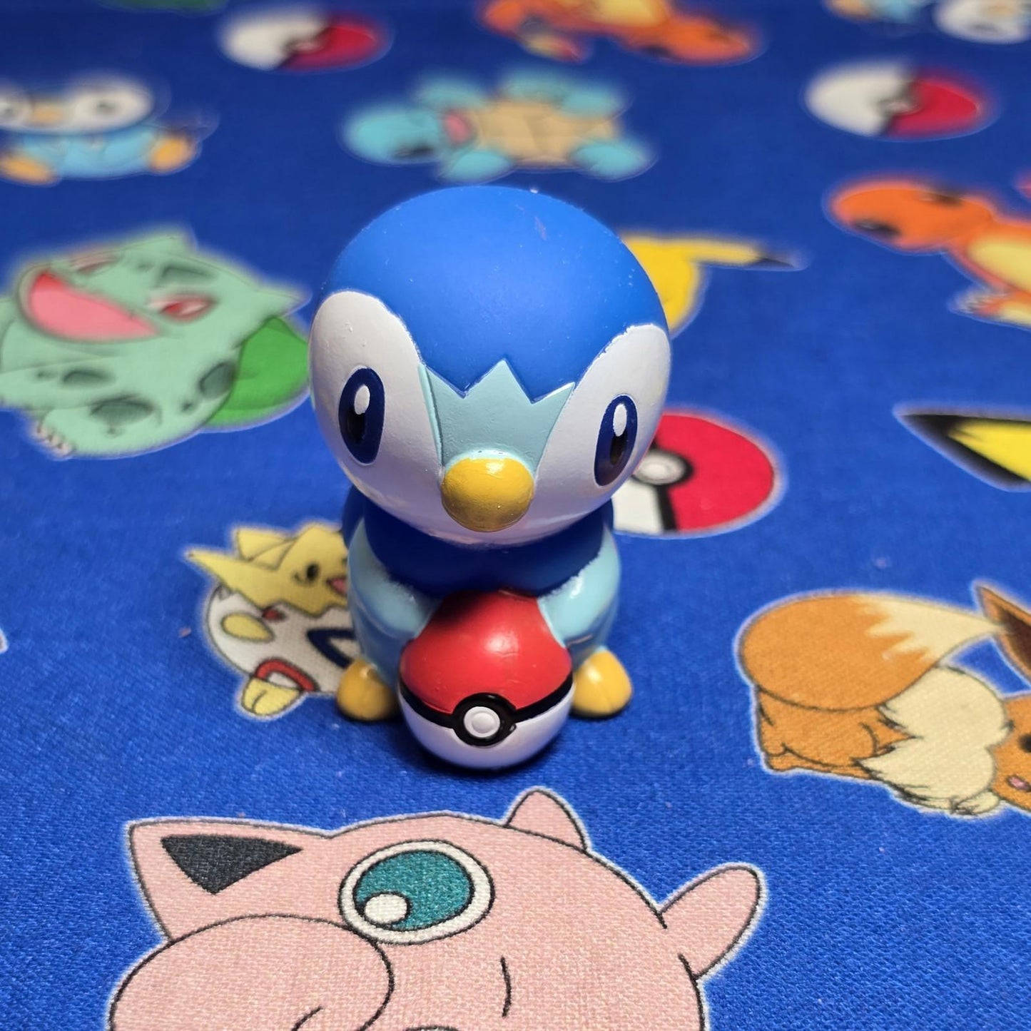 Pokemon Piplup Figure Finger Puppet 2021 Nintendo Bandai PVC Japan USA Seller