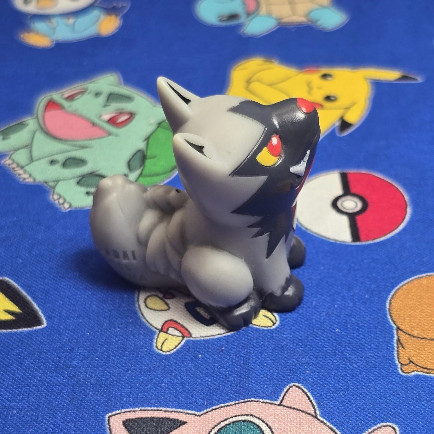 Pokemon Poochyena Figure Finger Puppet 2005 Nintendo Bandai PVC Japan US Seller