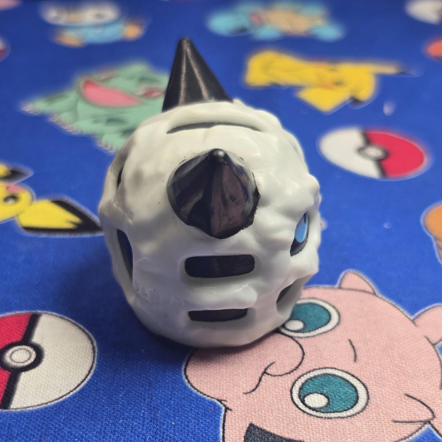 Pokemon Glalie Figure Finger Puppet 2004 Nintendo Bandai PVC Vintage Japan USA