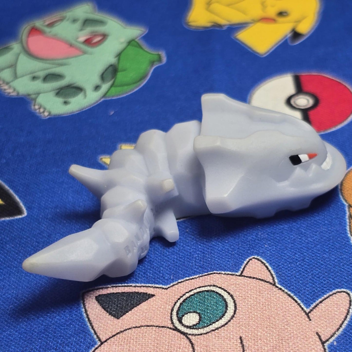 Pokemon Steelix Figure Finger Puppet 2009 Nintendo Bandai PVC Japan USA Seller