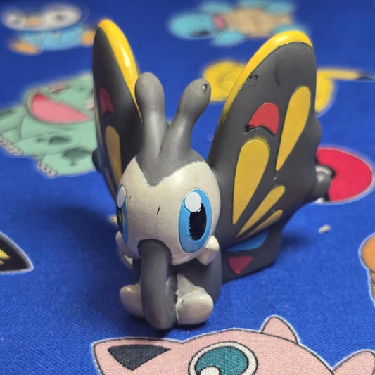 Pokemon Beautifly Figure Finger Puppet 2002 Nintendo Bandai PVC Vintage Japan US