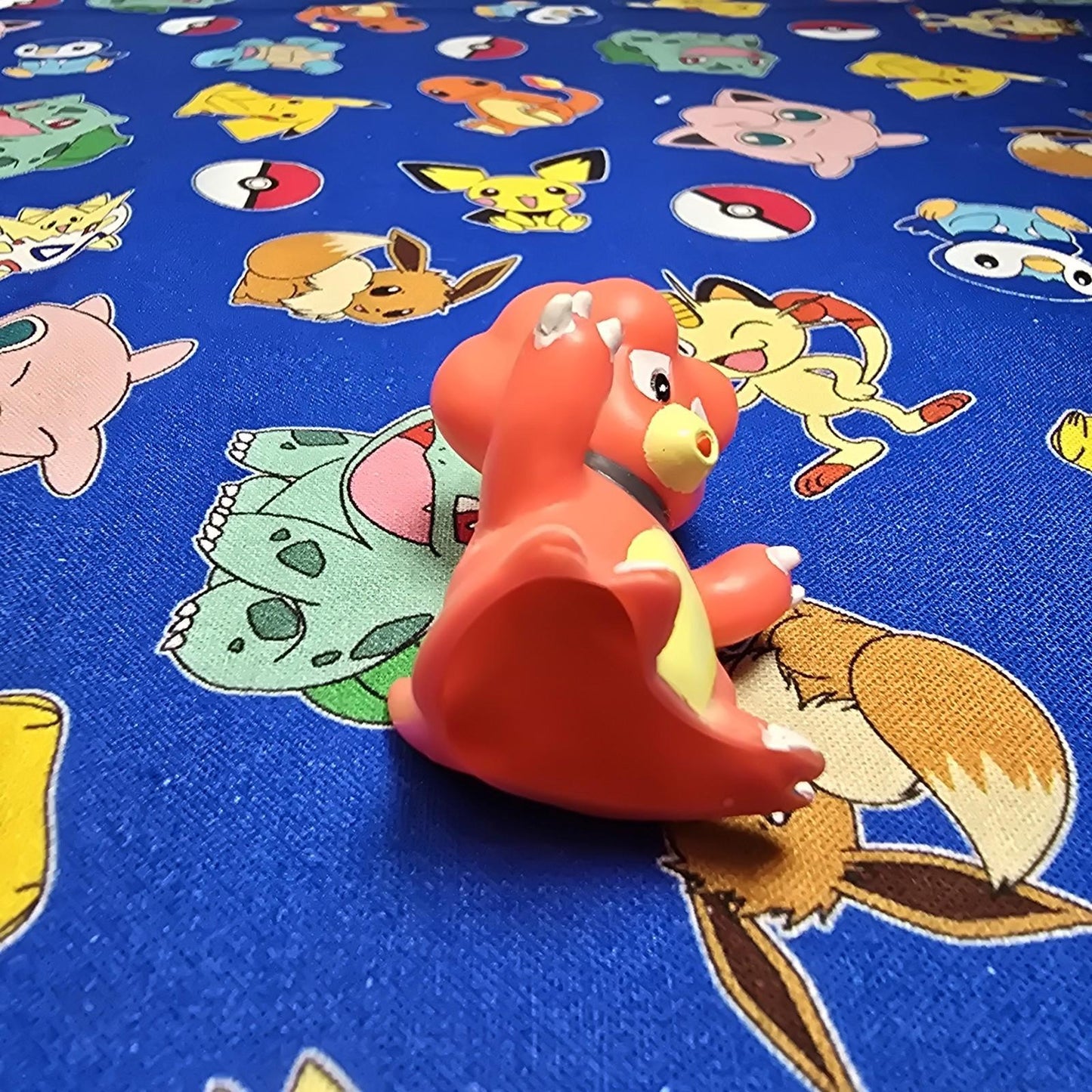 Pokemon Magby Figure Finger Puppet 2001 Nintendo Bandai Vintage Japan USA Seller