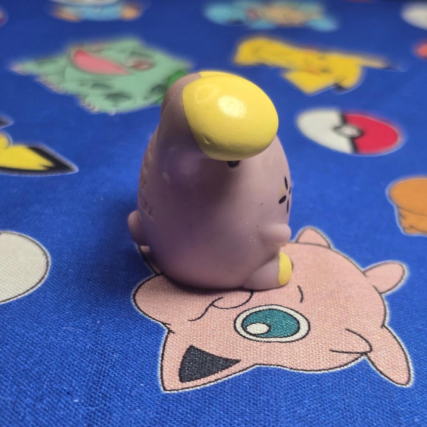 Pokemon Whismur Figure Finger Puppet 2003 Nintendo Bandai Vintage PVC Japan USA