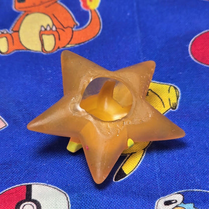 Pokemon Staryu Clear Figure Finger Puppet 1997 Bandai Nintendo Vintage Japan USA