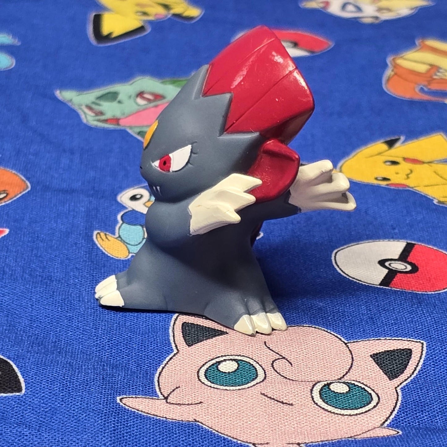 Pokemon Weavile Figure Finger Puppet 2005 Nintendo Bandai PVC Japan USA Seller
