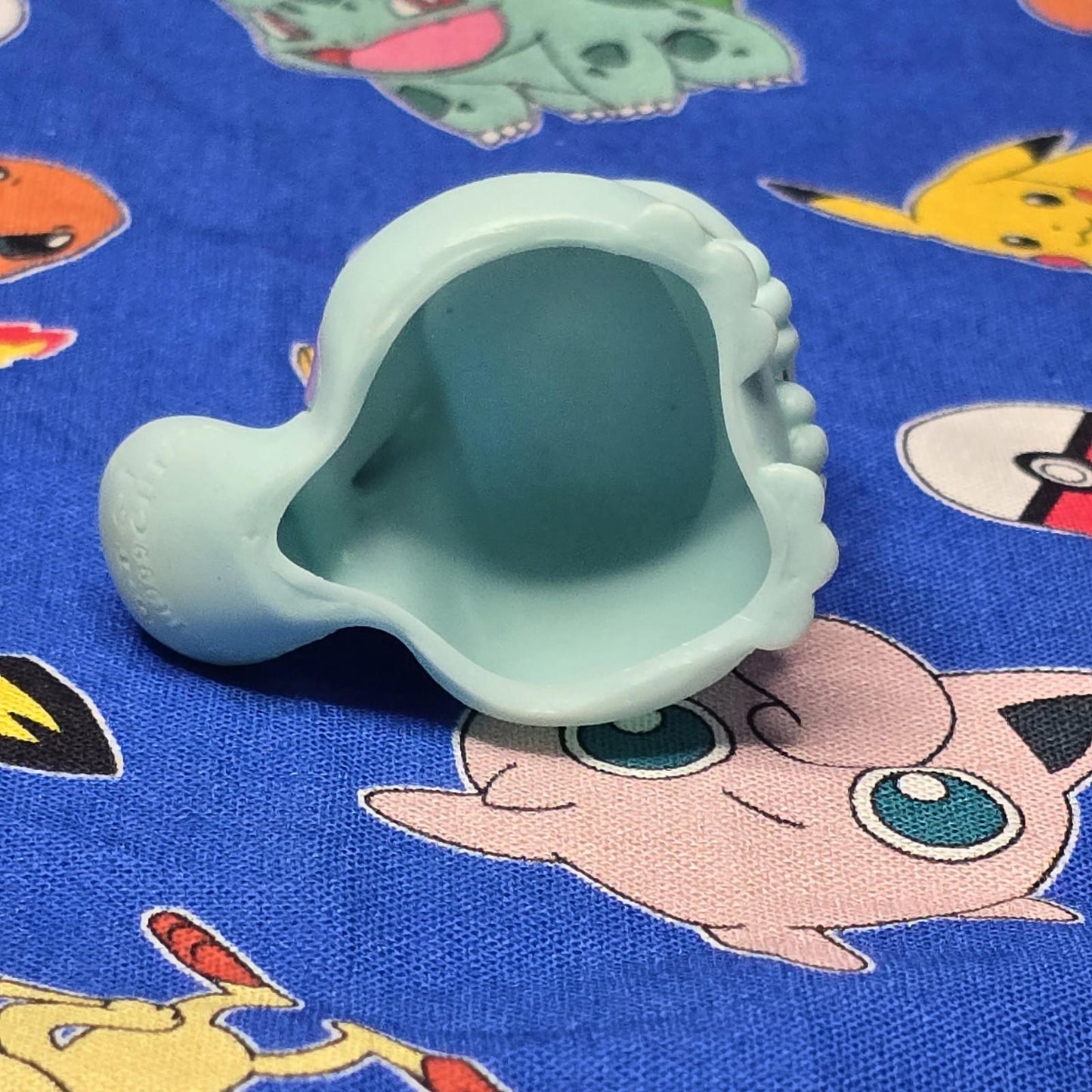 Pokemon Quagsire Figure Finger Puppet 1999 Nintendo Bandai PVC Vintage Japan USA