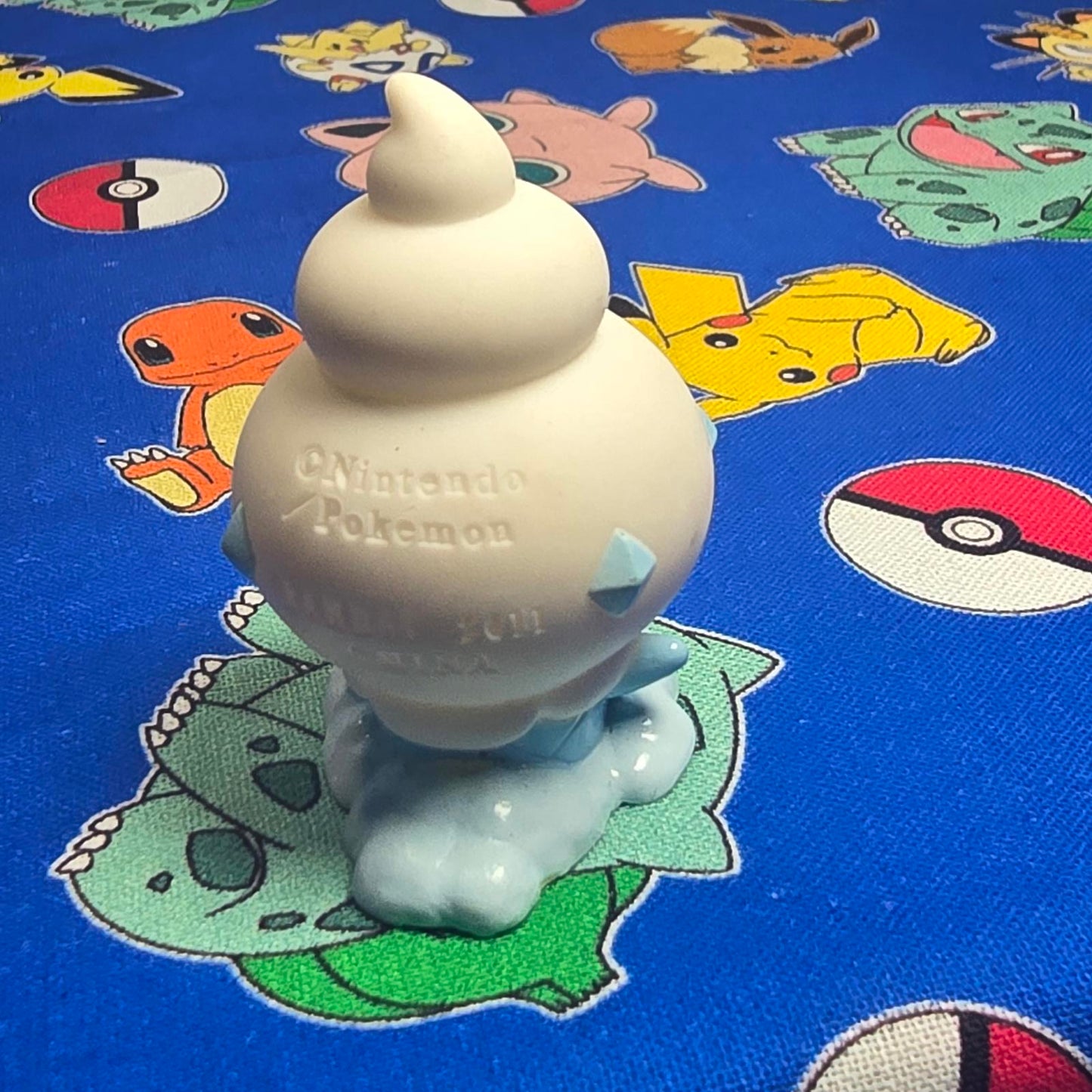 Pokemon Vanillite Figure Finger Puppet 2011 Nintendo Bandai PVC Japan USA Seller