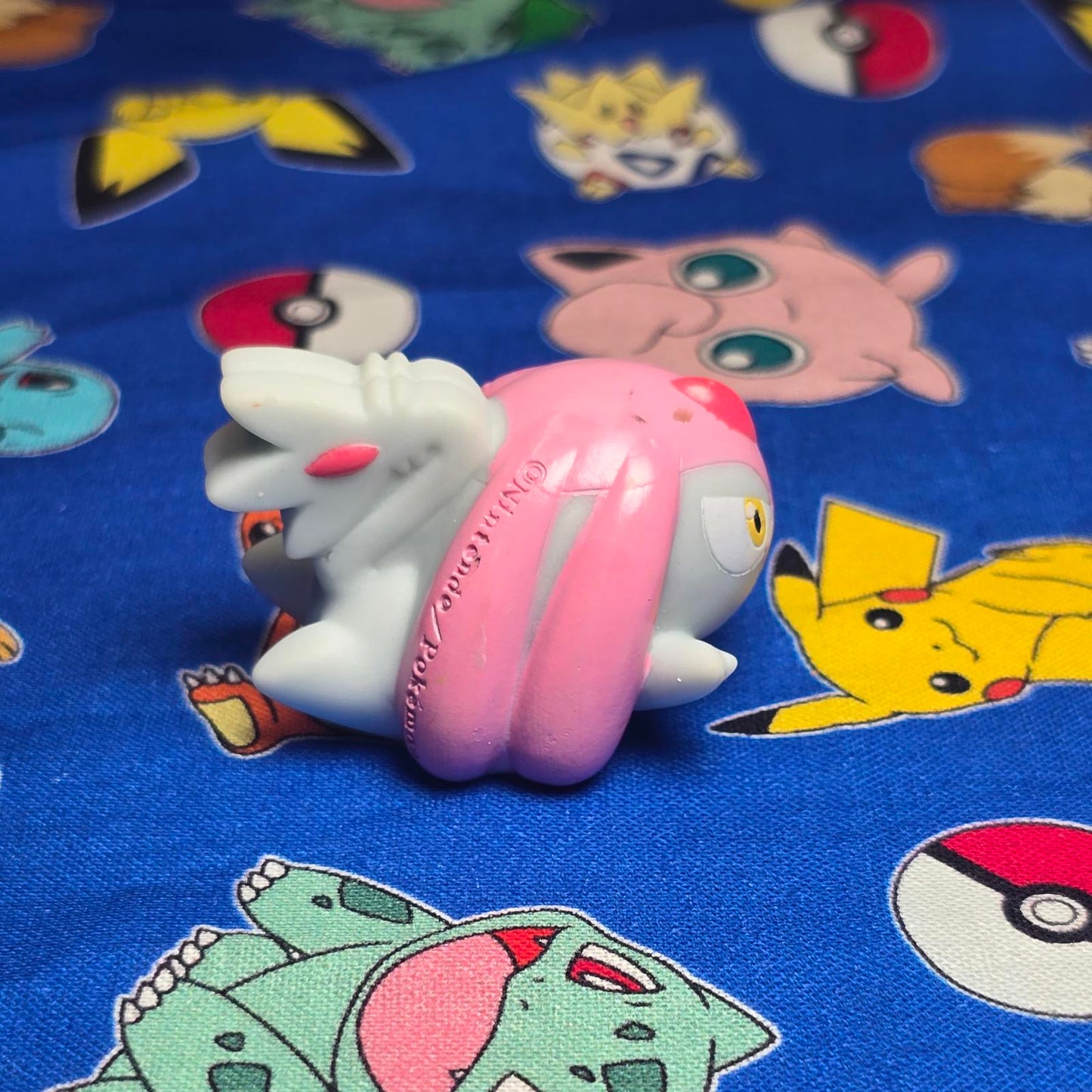 Pokemon Mesprit Figure Finger Puppet 2008 Nintendo Bandai PVC Vintage Japan USA