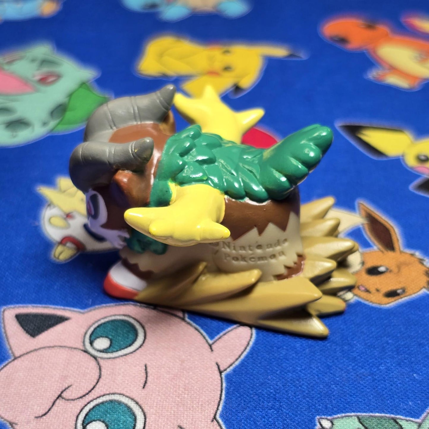 Pokemon Gogoat Figure Finger Puppet 2013 Nintendo Bandai PVC Japan USA Seller