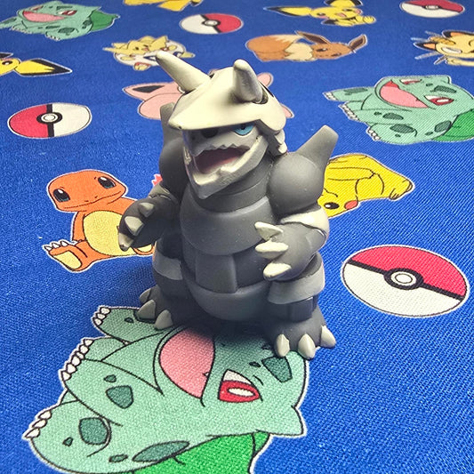 Pokemon Aggron Figure Finger Puppet 2005 Nintendo Bandai PVC Japan USA Seller