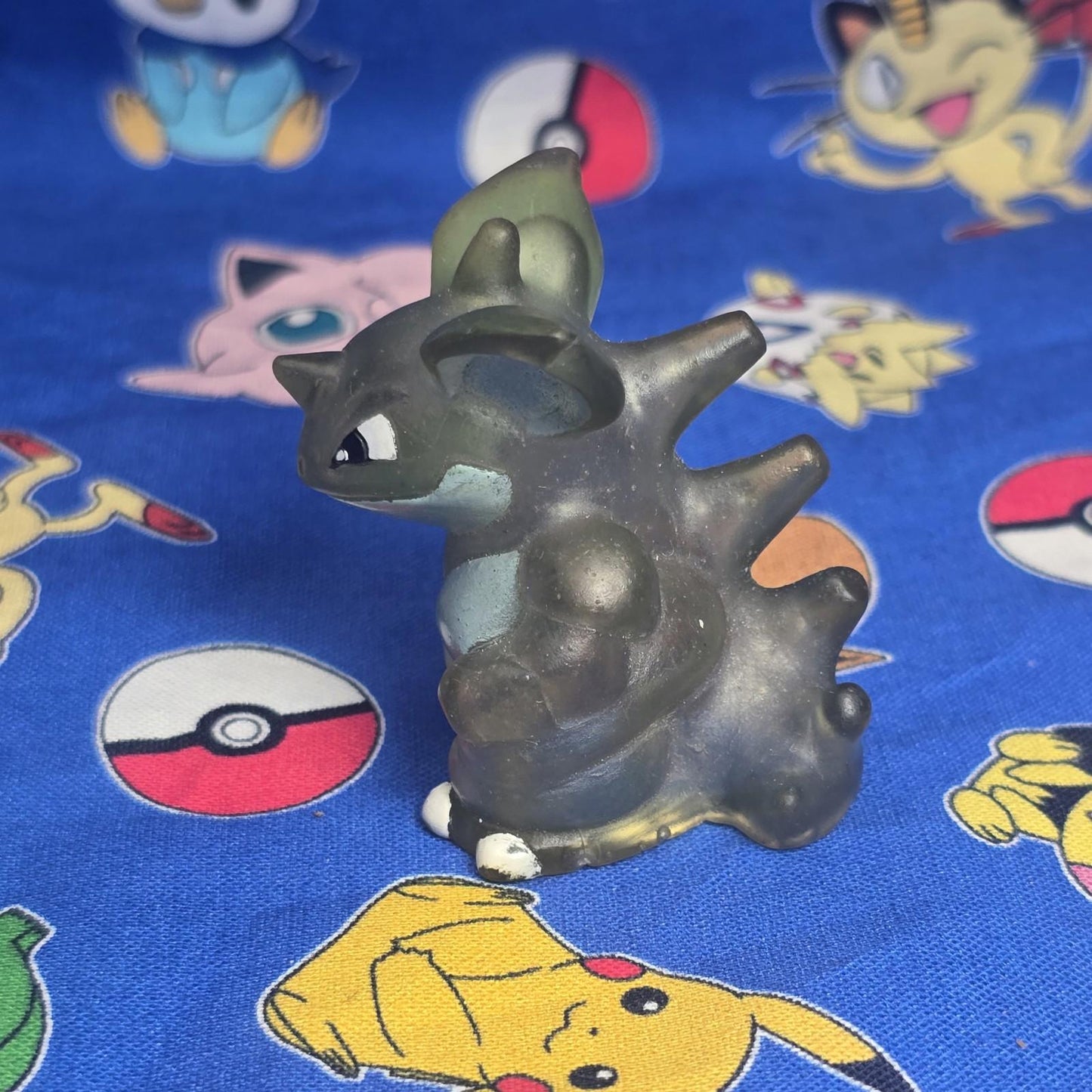 Pokemon Nidoqueen Clear Figure Finger Puppet 1996 Nintendo PVC Bandai Japan USA