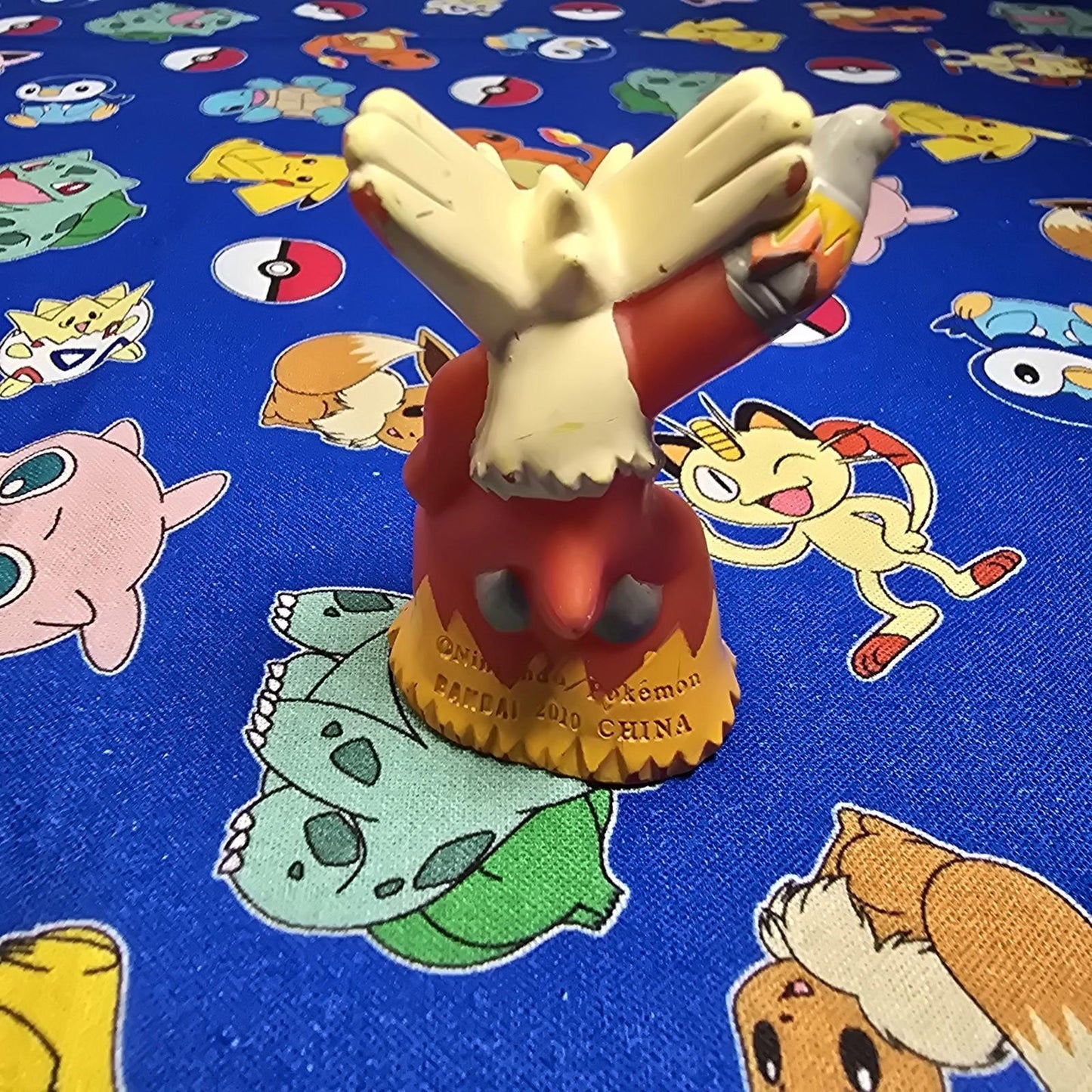 Pokemon Blaziken Figure Finger Puppet 2010 Nintendo Bandai PVC Japan US Seller