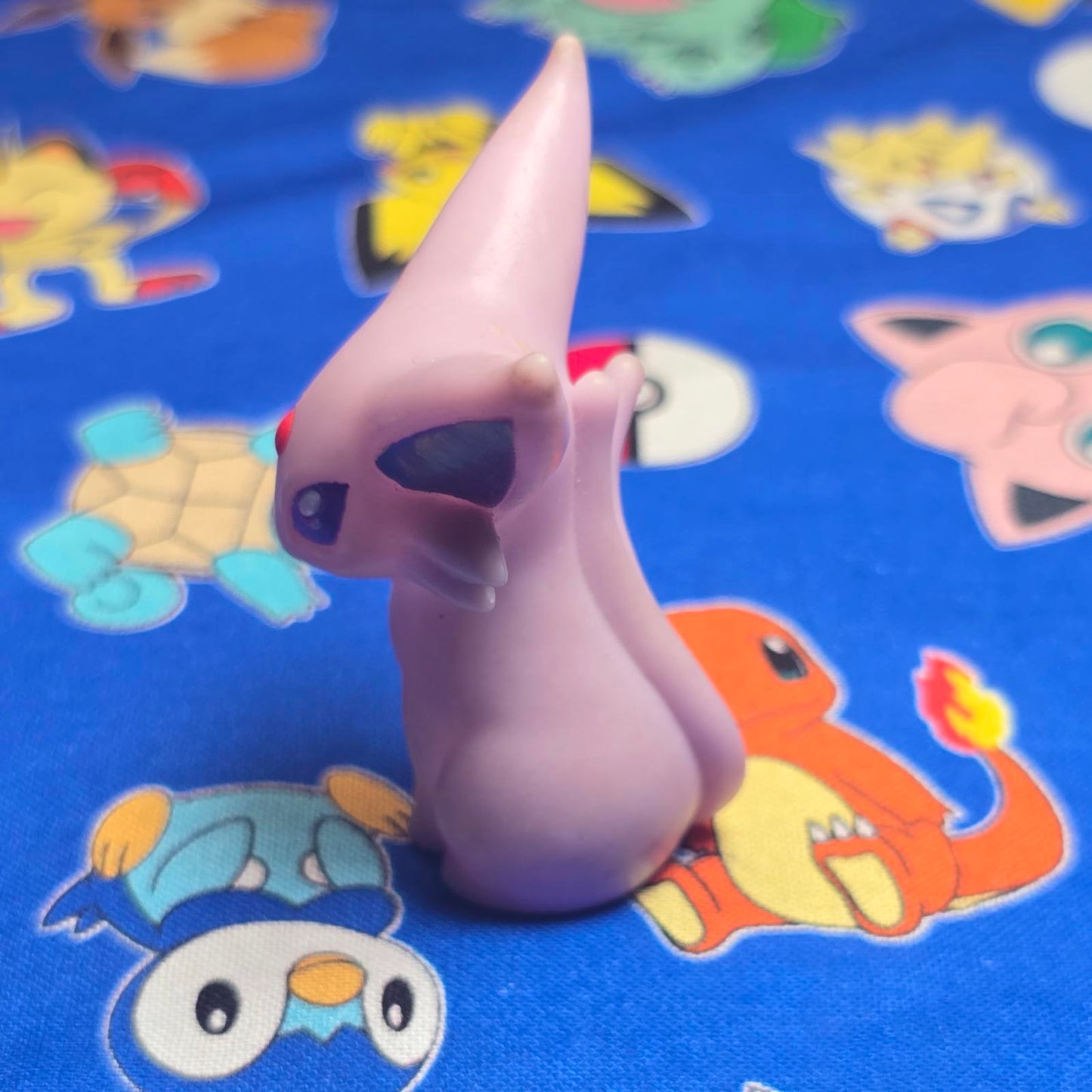 Pokemon Espeon Figure Finger Puppet 2000 Nintendo Bandai PVC Vintage Japan USA