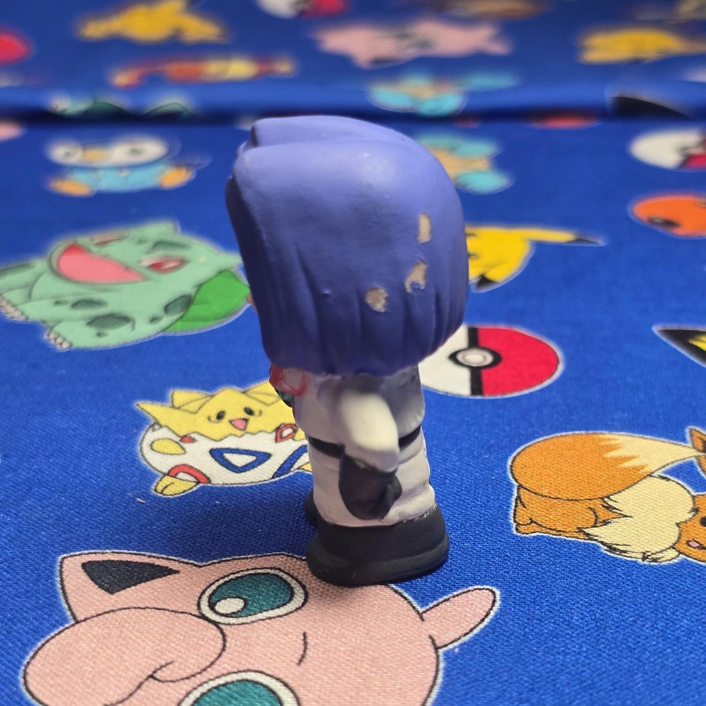 Pokemon James Team Rocket Figure Finger Puppet 1998 Nintendo Bandai Vintage US