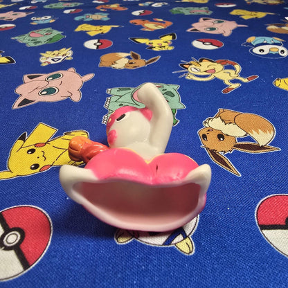 Pokemon Medicham Figure Finger Puppet 2005 Nintendo Bandai PVC Vintage Japan USA
