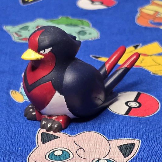 Pokemon Swellow Figure Finger Puppet 2004 Nintendo Bandai PVC Vintage Japan USA