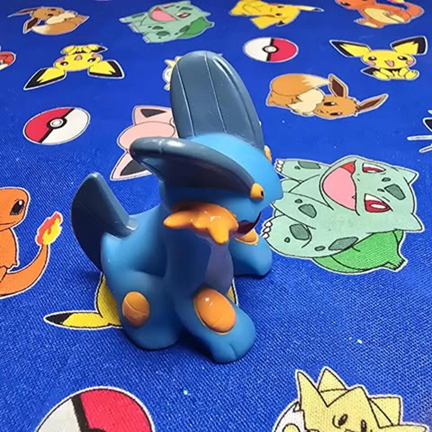 Pokemon Swampert Figure Finger Puppet 2004 Nintendo Bandai PVC Japan USA Seller