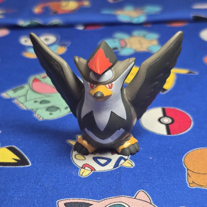 Pokemon Staraptor Figure Finger Puppet 2008 Nintendo Bandai PVC Japan US Seller