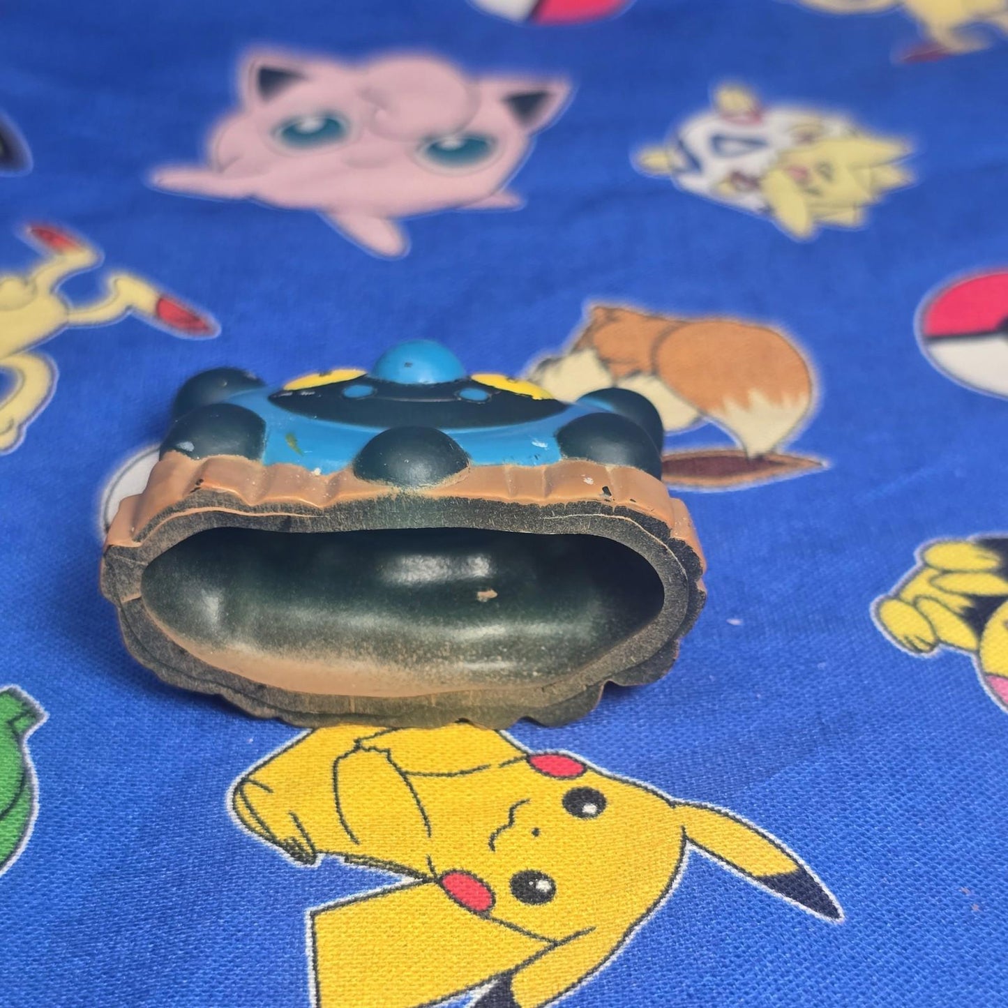 Pokemon Bronzor Clear Figure Finger Puppet 2007 Nintendo Bandai Japan USA Seller