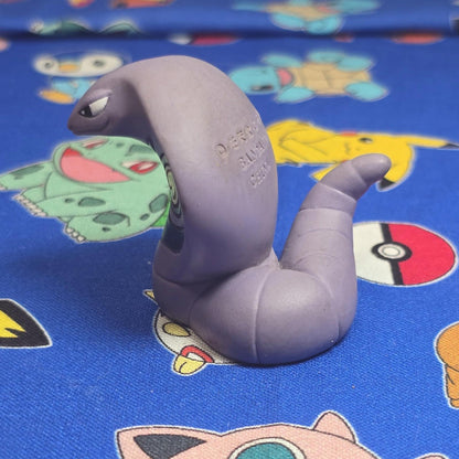 Pokemon Arbok Figure Finger Puppet 1996 Nintendo Bandai Vintage PVC Japan USA