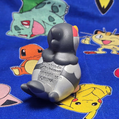 Pokemon Tranquill Metallic Figure Finger Puppet 2010 Nintendo Bandai Japan USA