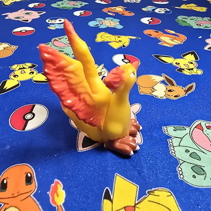 Pokemon Moltres Figure Finger Puppet 1999 Nintendo Bandai PVC Vintage Japan USA