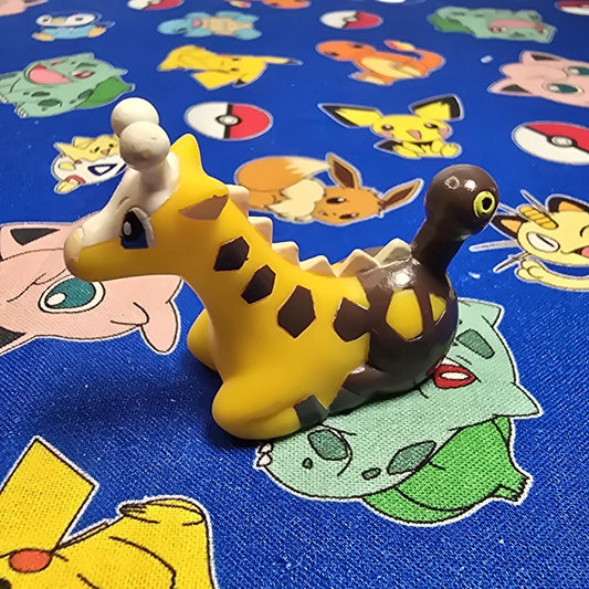 Pokemon Girafarig Figure Finger Puppet 2001 Nintendo Bandai Vintage Japan USA