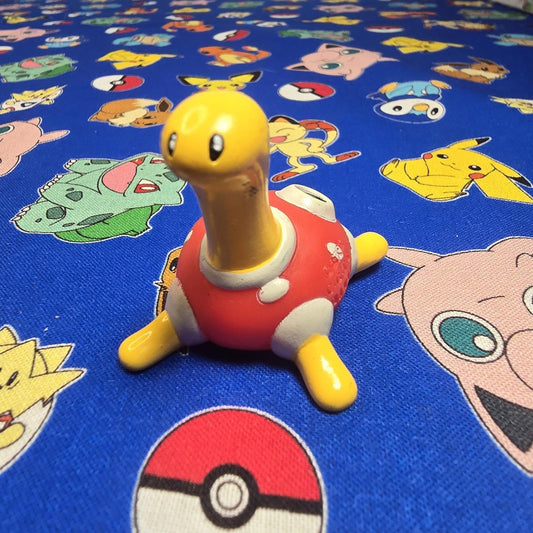 Pokemon Shuckle Figure Finger Puppet 2001 Nintendo Bandai PVC Vintage Japan US
