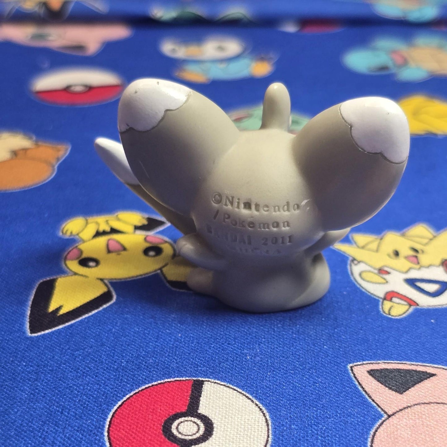 Pokemon Minccino Figure Finger Puppet 2011 Nintendo Bandai PVC Japan US Seller