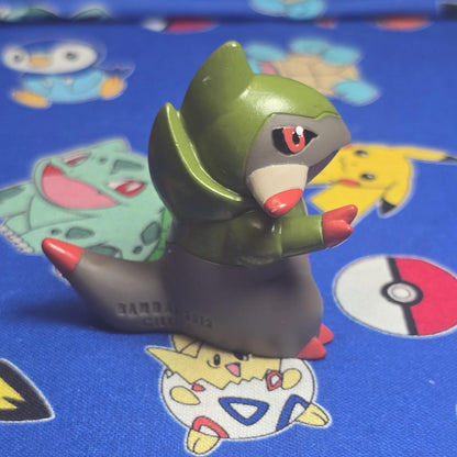 Pokemon Fraxure Figure Finger Puppet 2012 Nintendo Bandai PVC Vintage Japan US