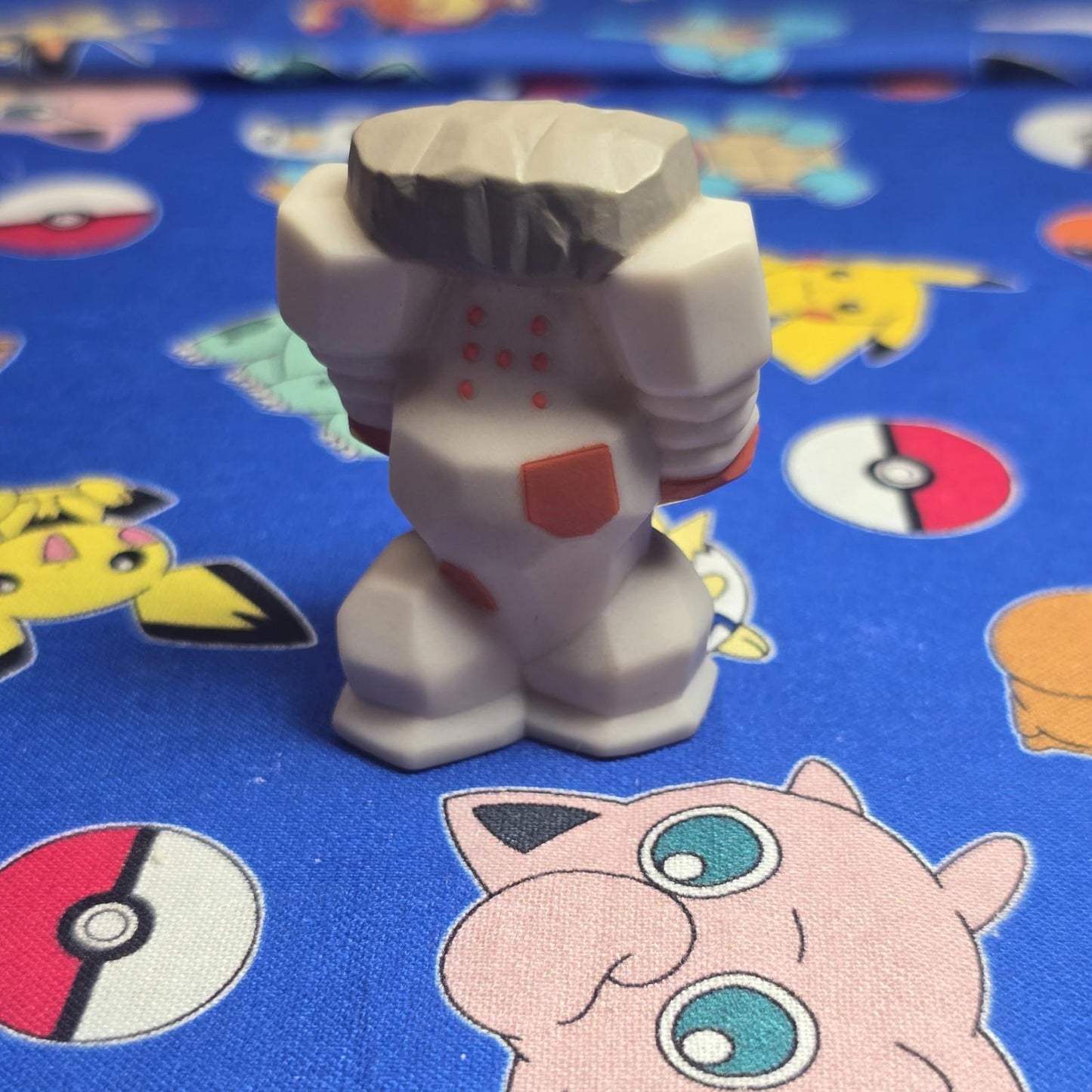 Pokemon Regirock Figure Finger Puppet 2007 Nintendo Bandai PVC Japan USA Seller