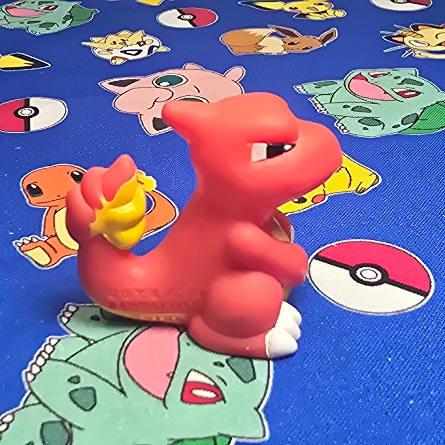 Pokemon Charmeleon Figure Finger Puppet 1996 Nintendo Bandai Vintage Japan USA