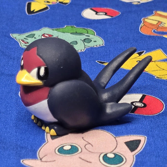 Pokemon Taillow Figure Finger Puppet 2003 Bandai Nintendo PVC Vintage Japan USA