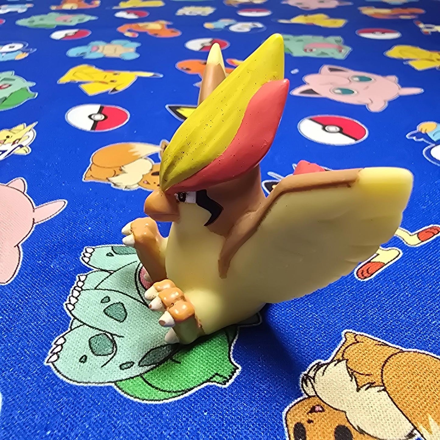 Pokemon Pidgeot Figure Finger Puppet 2005 Nintendo Bandai PVC Vintage Japan USA