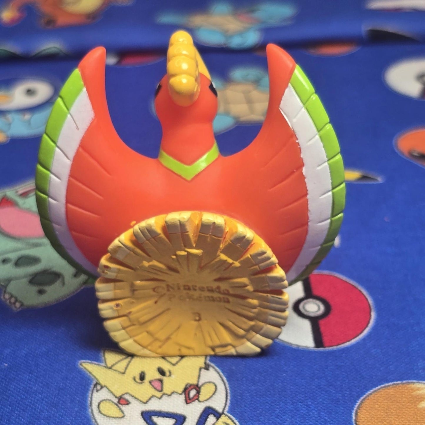 Pokemon Ho-Oh Figure Finger Puppet 2025 Nintendo PVC Bandai Japan US Seller