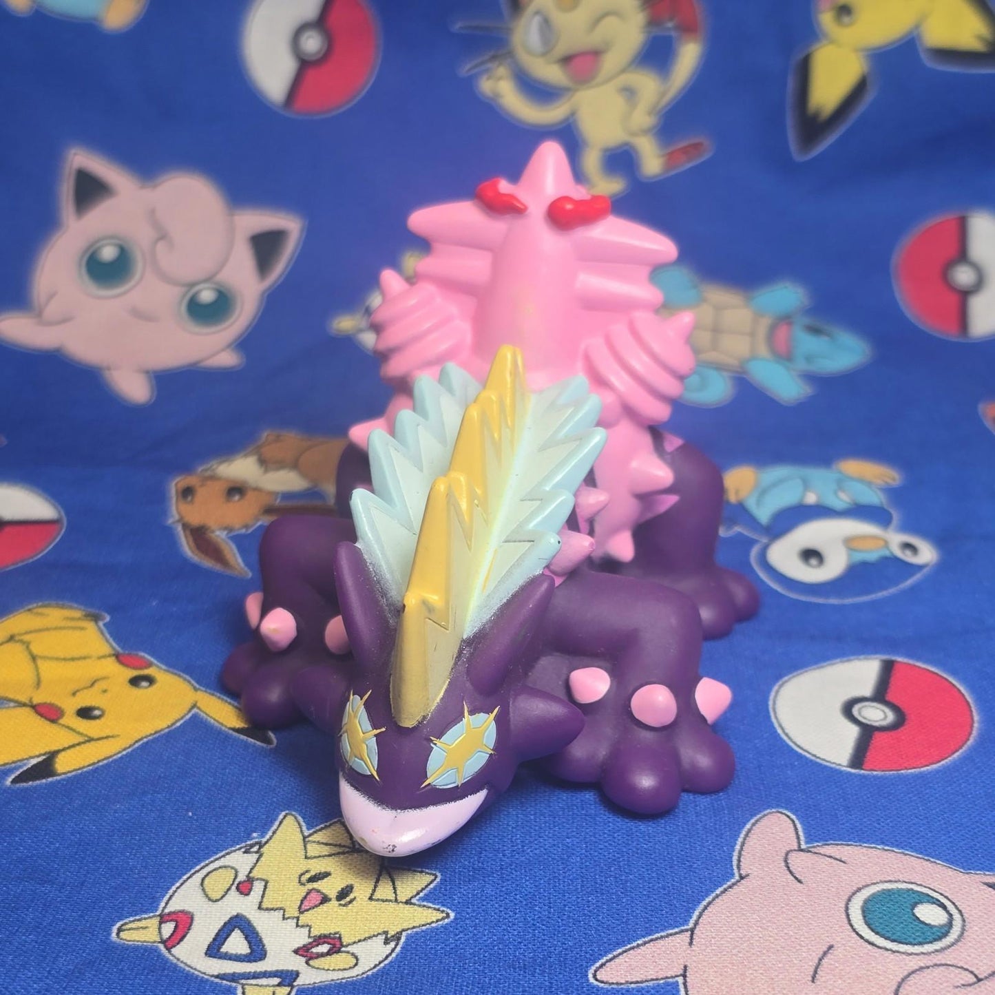 Pokemon Toxtricity Gigantimax Figure Finger Puppet  2020 Nintendo Bandai Japan