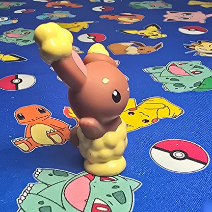 Pokemon Buneary Figure Finger Puppet 2007 Nintendo Bandai PVC Japan USA Seller